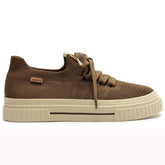 TÊNIS KNIT SOLA ALTA NEW ALÊ MARROM C 30590 0005 0009 ANACAPRI